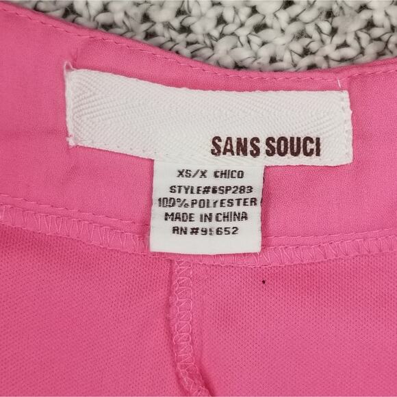 Sans Souci Women's Pink Shorts XS - Picture 5 of 7